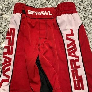 Men’s Sprawl MMA Shorts Size 32
